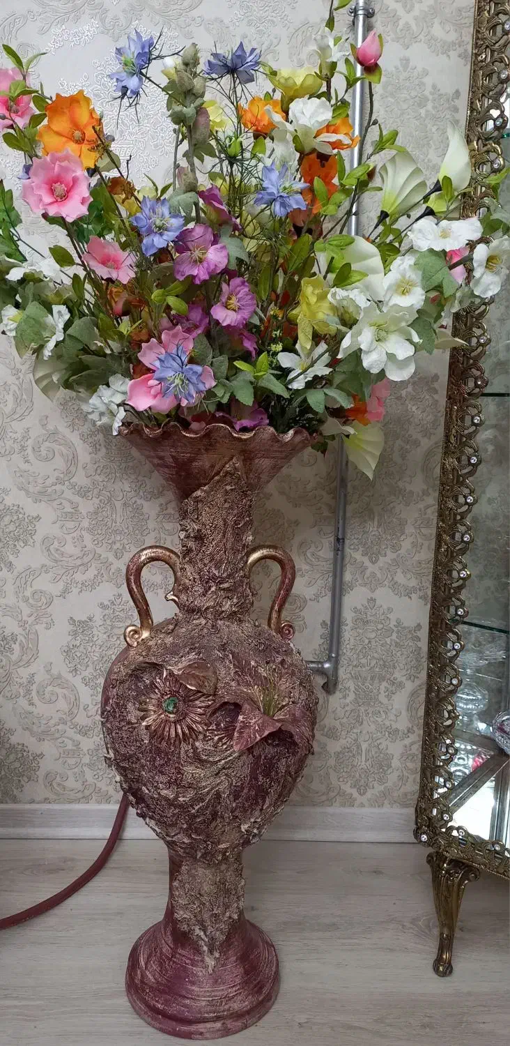 گل وگلدان نونو هست|گل مصنوعی|ماکو, |دیوار