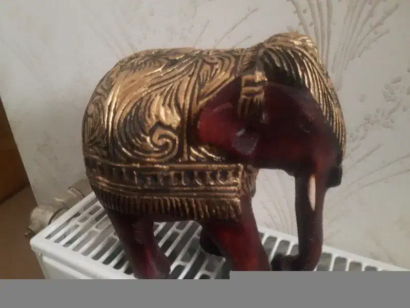 فیل|مجسمه، تندیس، ماکت|نجفآباد, امیرکبیر|دیوار