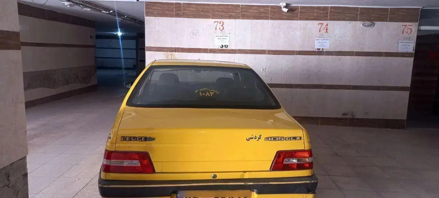 تاکسی پژو 405 GLX - دوگانه سوز CNG، مدل ۱۳۹۵|خودرو سواری و وانت|شاهین‌شهر, بنیاد ازدواج|دیوار