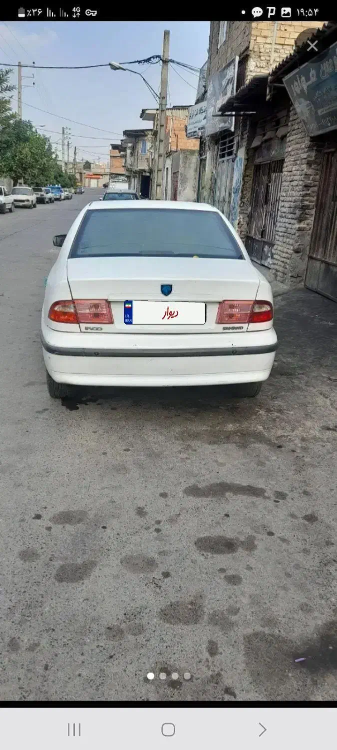 سمند مدل ۹۱ بیرنگ|خودرو سواری و وانت|گرگان, |دیوار