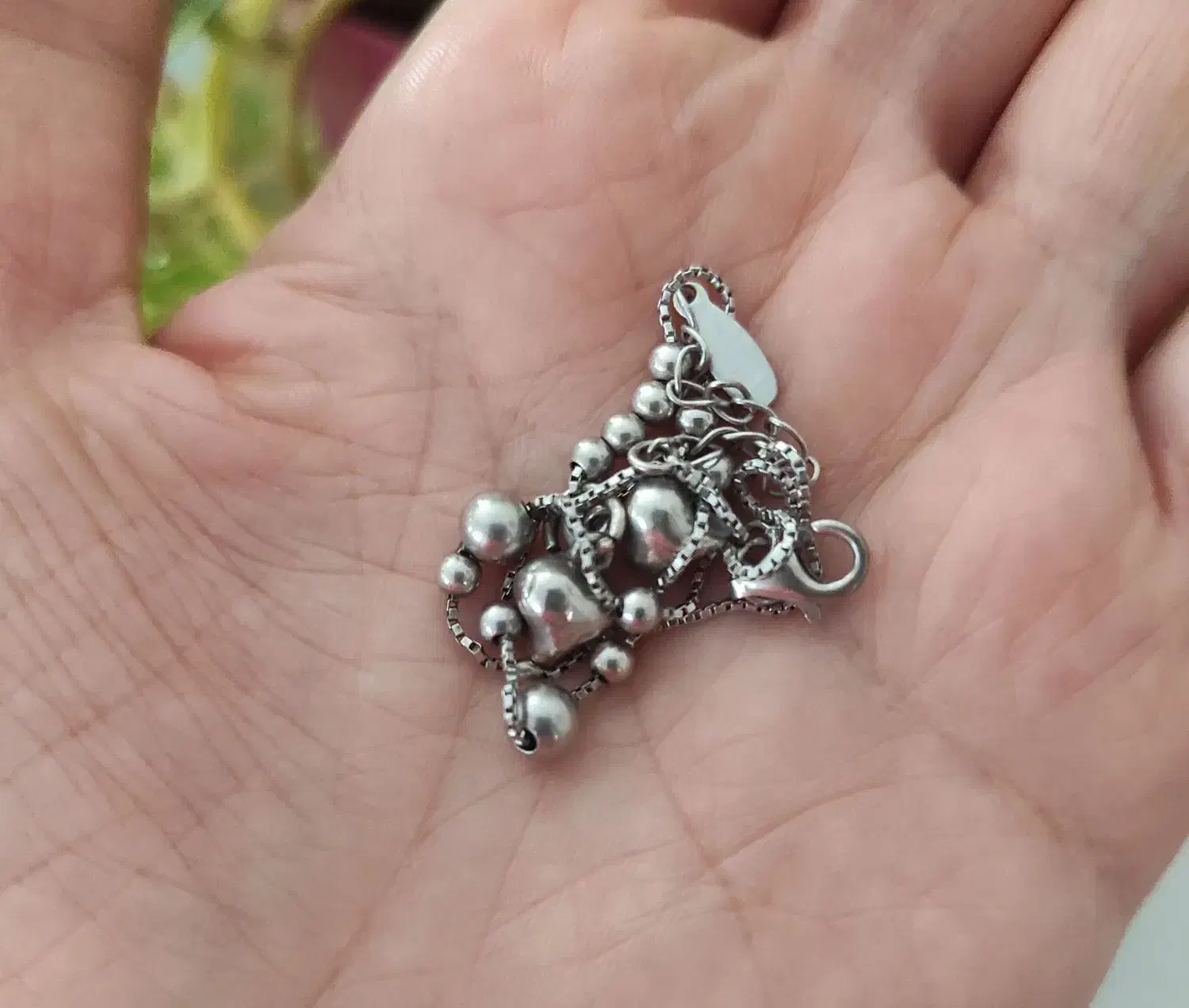 پابند نقره زنانه|جواهرات|سنقر, |دیوار