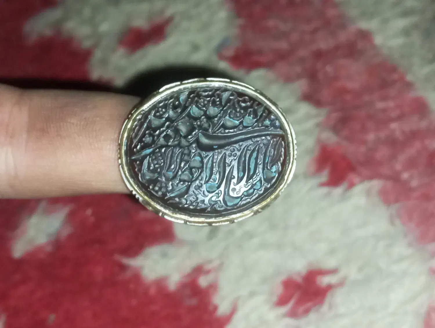 انگشتر عقیق سرخ یعمنی|جواهرات|شیراز, نیستان|دیوار