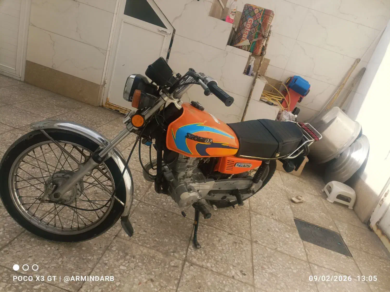 هندا 125مدل 89|موتورسیکلت|مشهد, همت آباد|دیوار