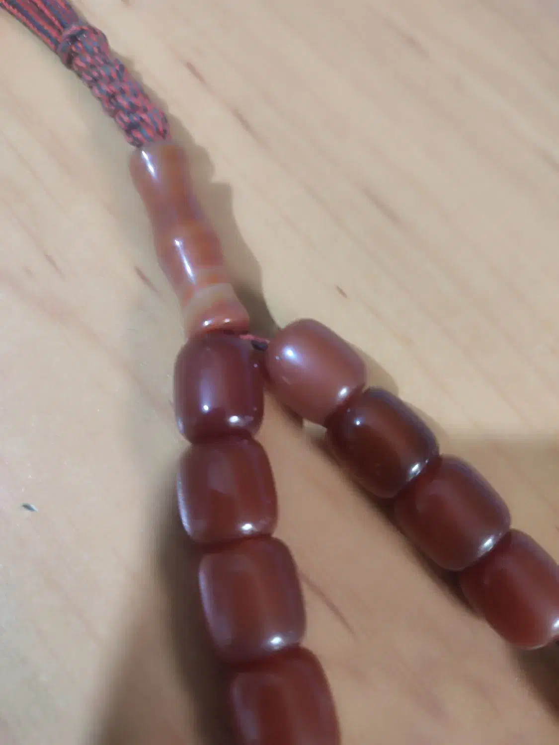 تسبیح سند لوص اصل اصل کلکسیونی با سنگ طبیعی|زیورآلات و اکسسوری|هشتگرد, شهرک بعثت|دیوار