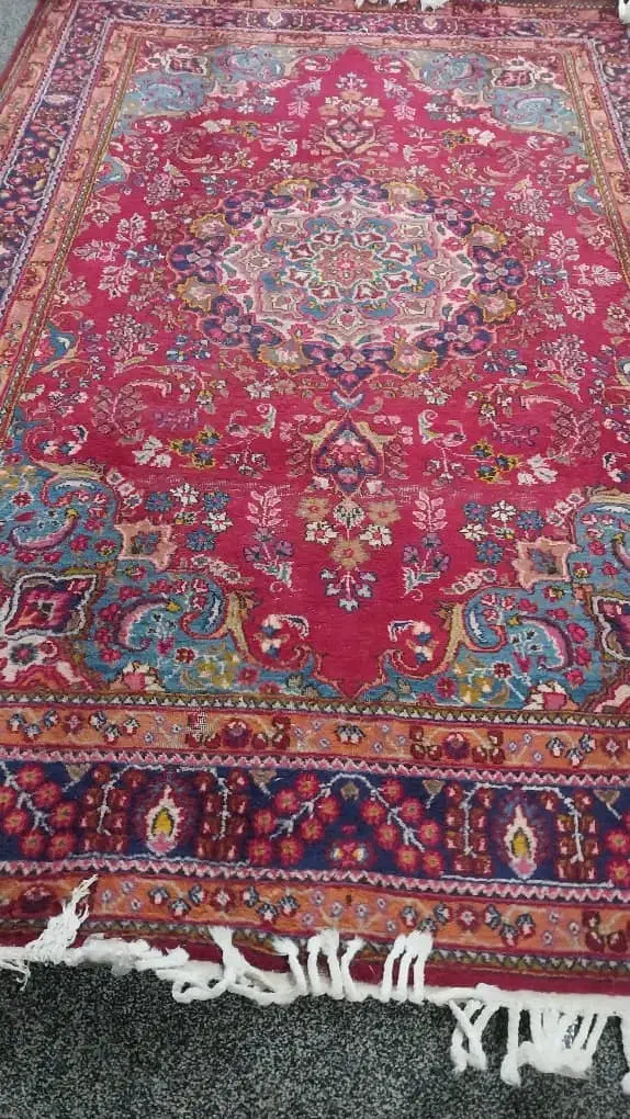 فرش دست یافت قدیمی|فرش|دزفول, |دیوار