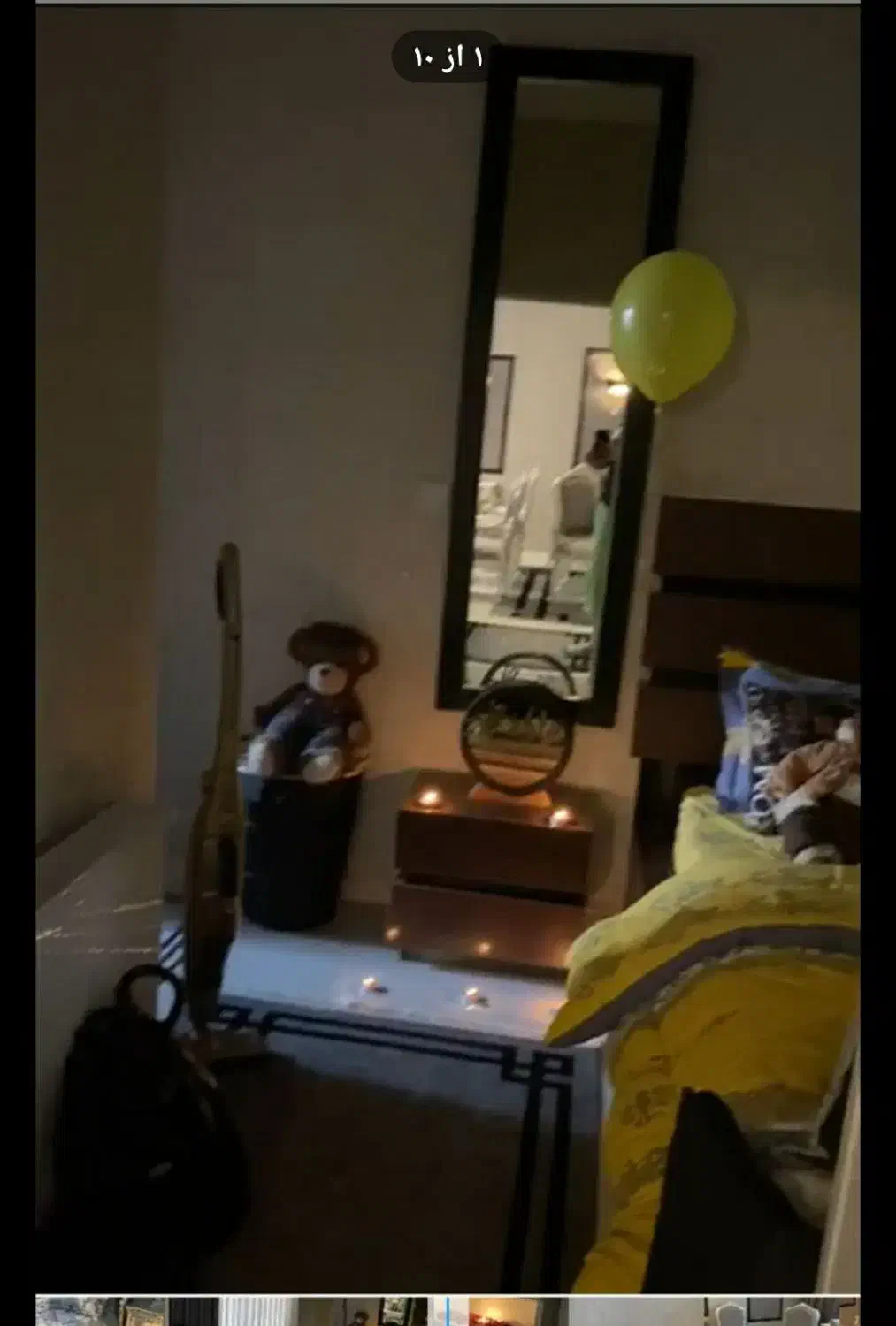 سرویس خواب|تخت و سرویس خواب|مشهد, حضرت حجت|دیوار