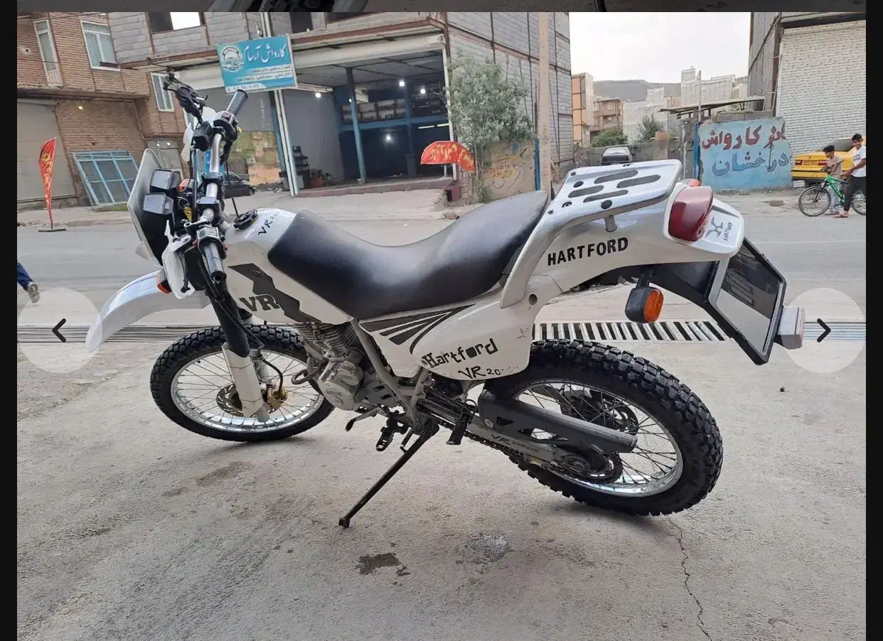 موتور هارتفورد200|موتورسیکلت|ایوان, |دیوار