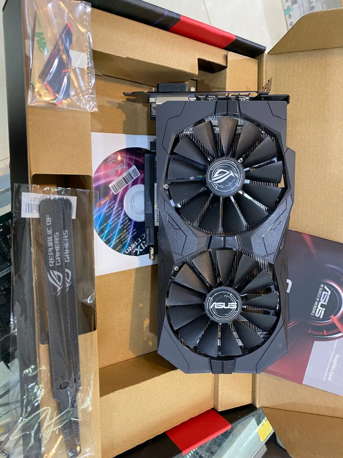 RX 570 8g asus rog|قطعات و لوازم جانبی رایانه|گرگان, |دیوار