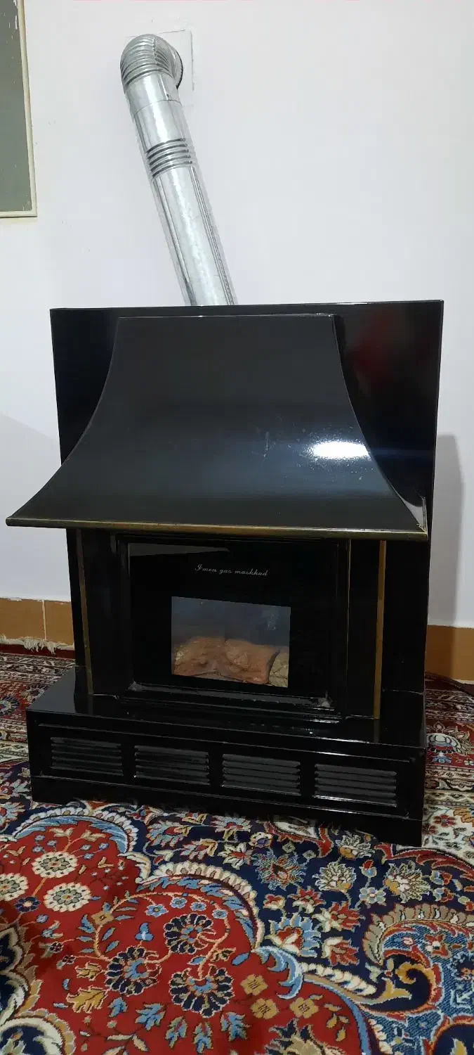 بخاری گازی شومینه|بخاری، هیتر، شومینه|الوند, |دیوار