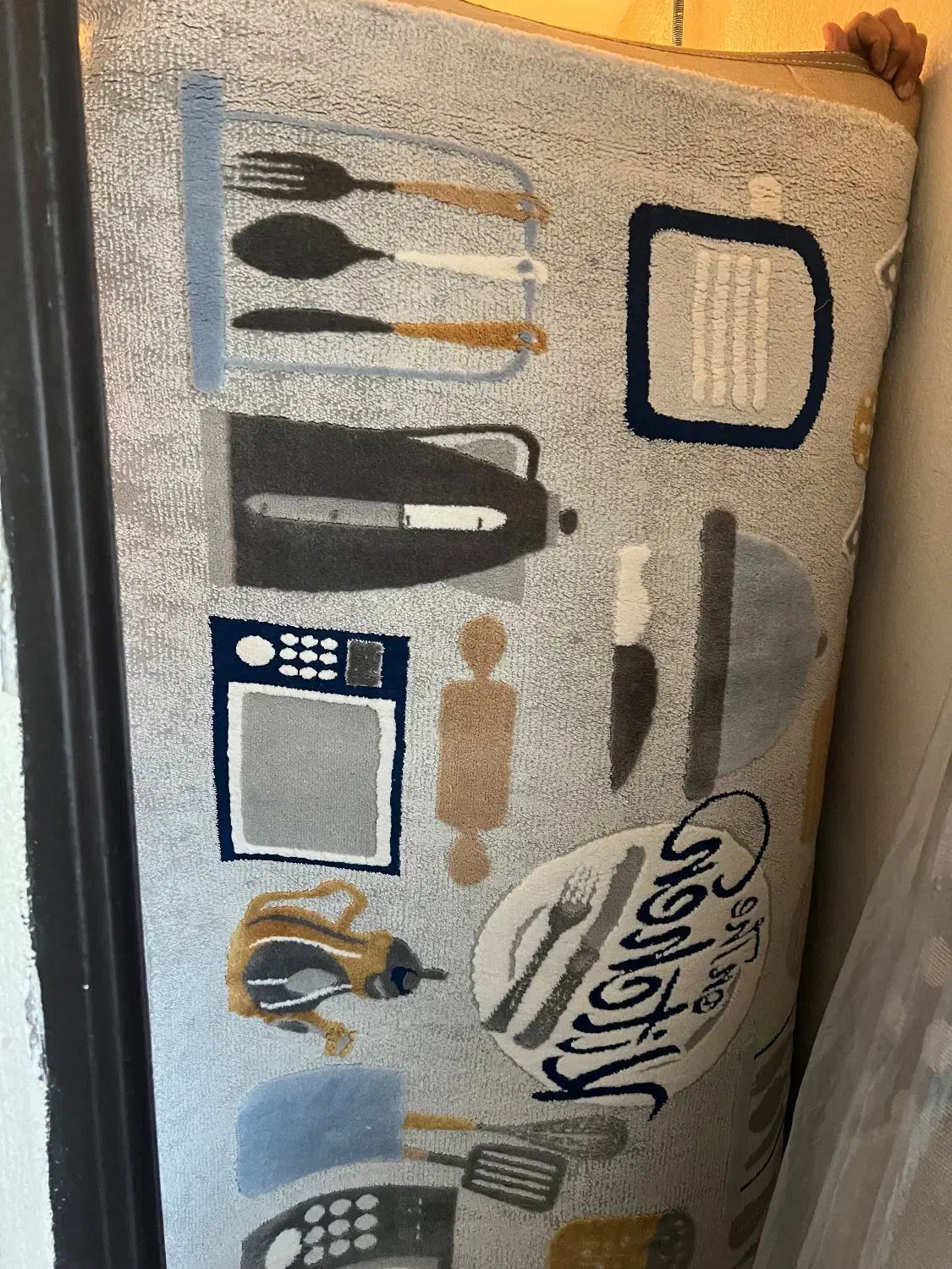 دوعددفرش اشپزخانه مدل طرح اشپزخانه|فرش|رشت, رشتیان|دیوار