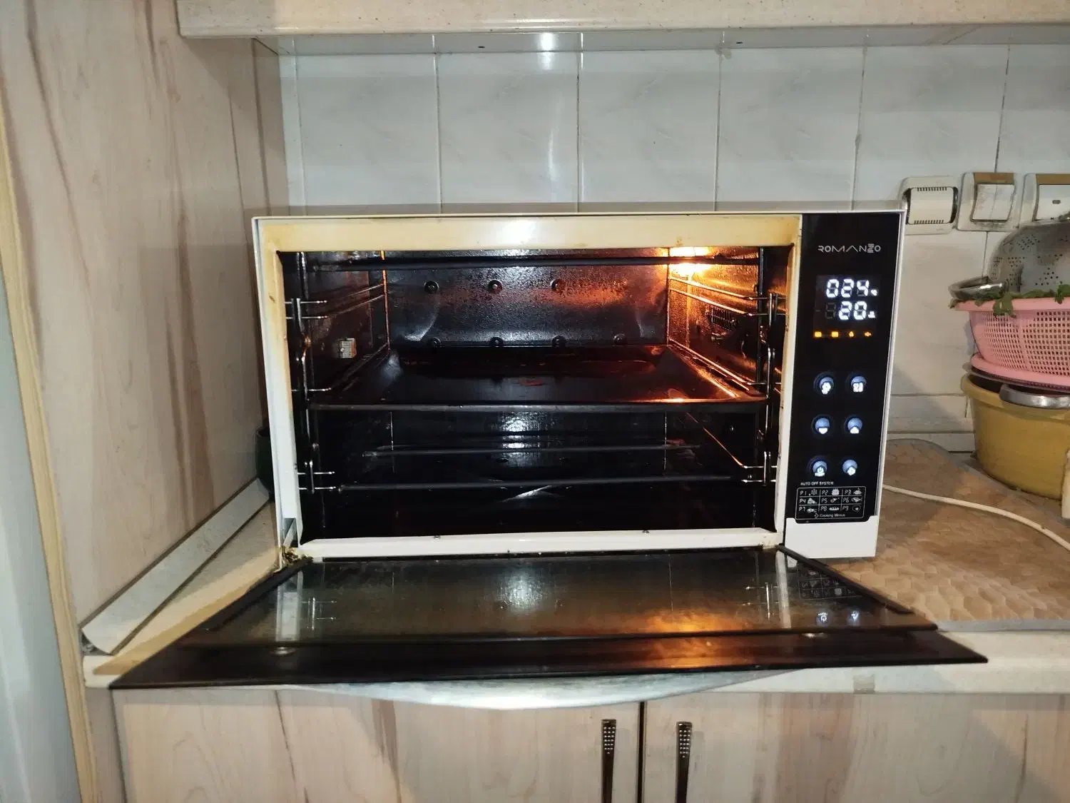 ماکروفر صفحه ی دیجیتال لمسی|اجاق گاز و لوازم برقی پختوپز|ورامین, ورامین|دیوار