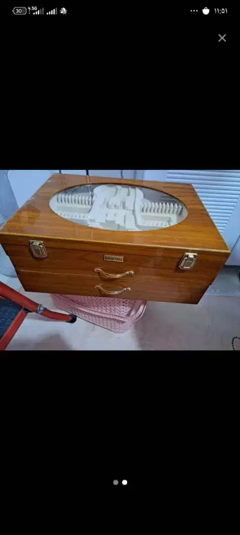 صندوقچه قاشق وچنگال|ظروف سرو و پذیرایی|اصفهان, شهرک مهدیه|دیوار