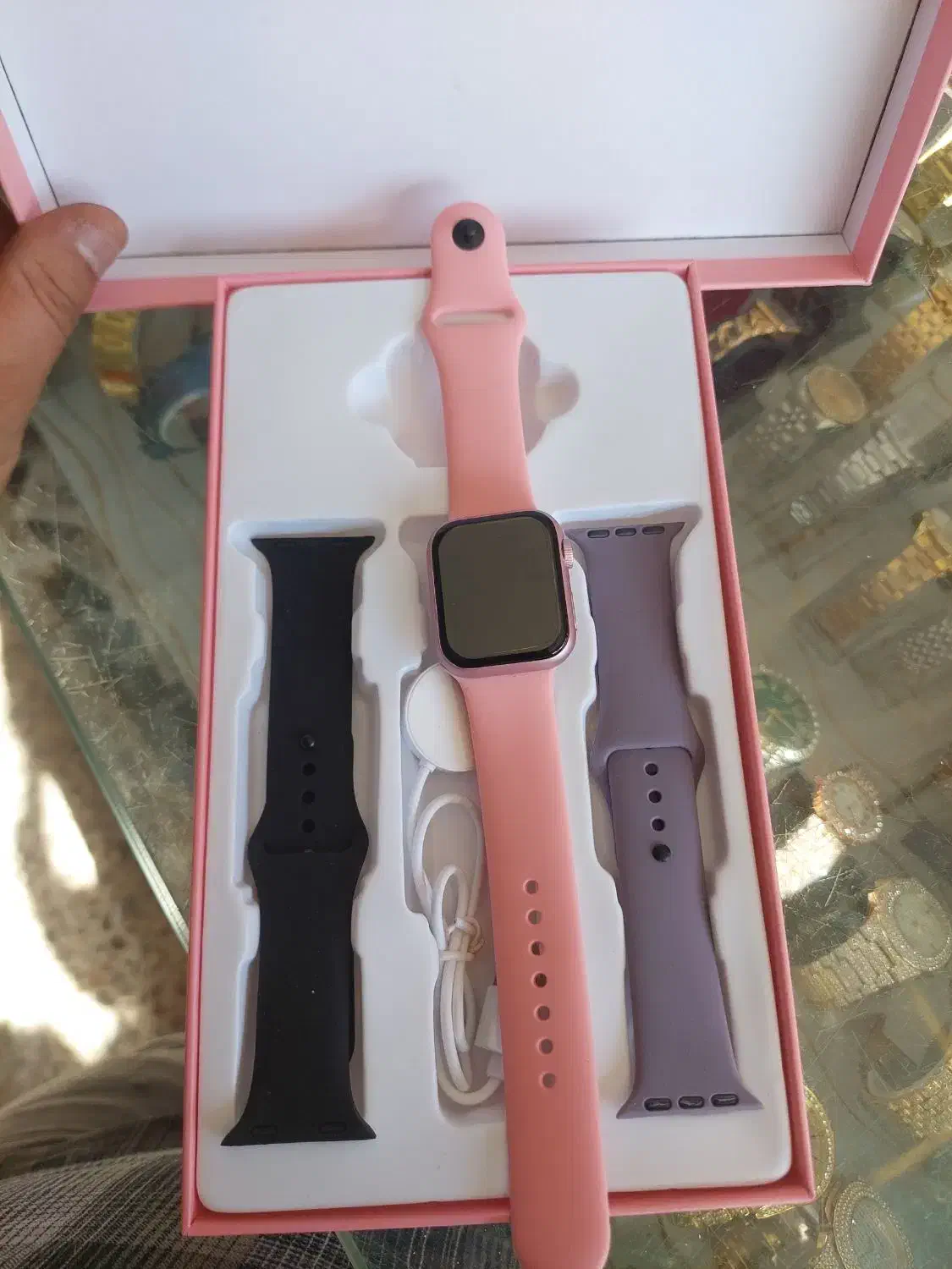 ساعت هوشمند مینی سایز ۳۸ برند ROCKAMOLED۳دستبنده|ساعت|قم, نیروگاه|دیوار