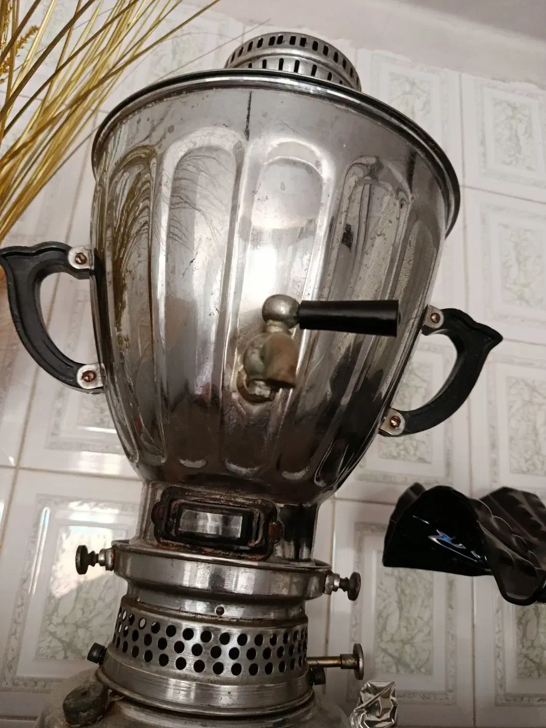 فروشی سماور نفتی یکبار استفاده شده|سماور، چایساز، قهوهساز|بهبهان, |دیوار