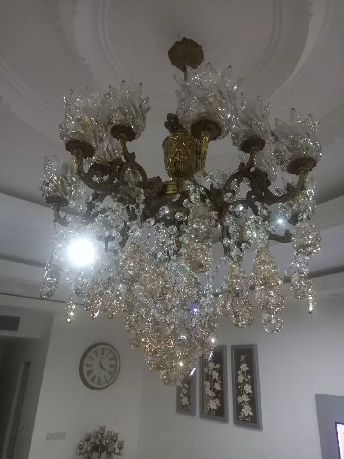 لوستر ایستاده ، پذیرایی و آشپزخانه|لوستر و چراغ آویز|نظرآباد, نظرآباد|دیوار