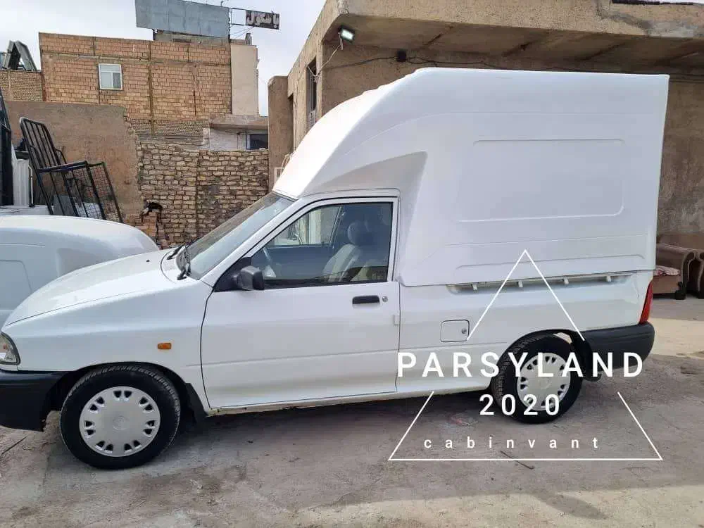 کابین پراید اتاق فایبرگلاس مسقف وانت باربند سبک|قطعات یدکی و لوازم جانبی|ری, علایین|دیوار