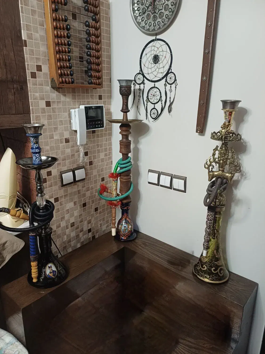 قلیان..قلیون سه عدد اصل و نو|زیورآلات و اکسسوری|پردیس, فاز ۲|دیوار