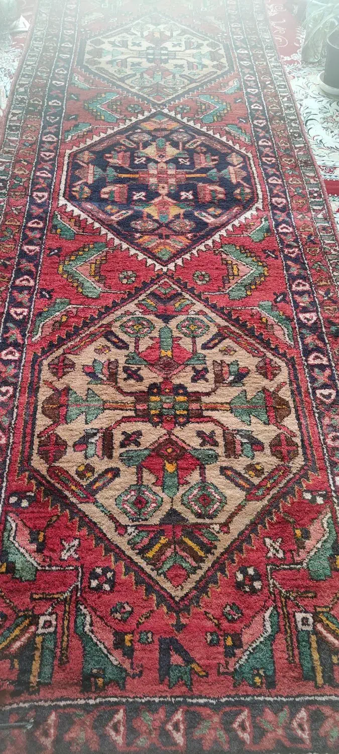 کناره فرش دستباف|گلیم، جاجیم، گبه|قم, چهل درخت‎|دیوار