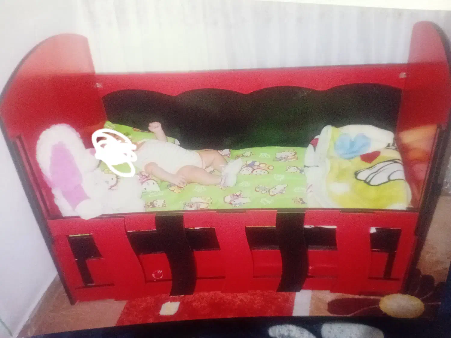 تختخواب کودک در حدنو|تخت و سرویس خواب|بجنورد, |دیوار