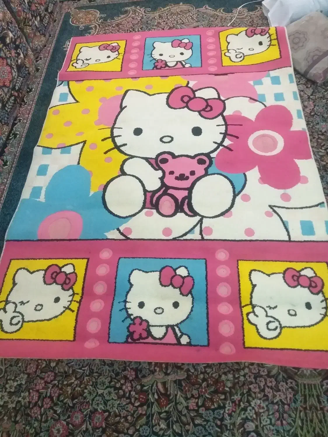 فرش ماشینی کودکانه|فرش|کرمان, |دیوار