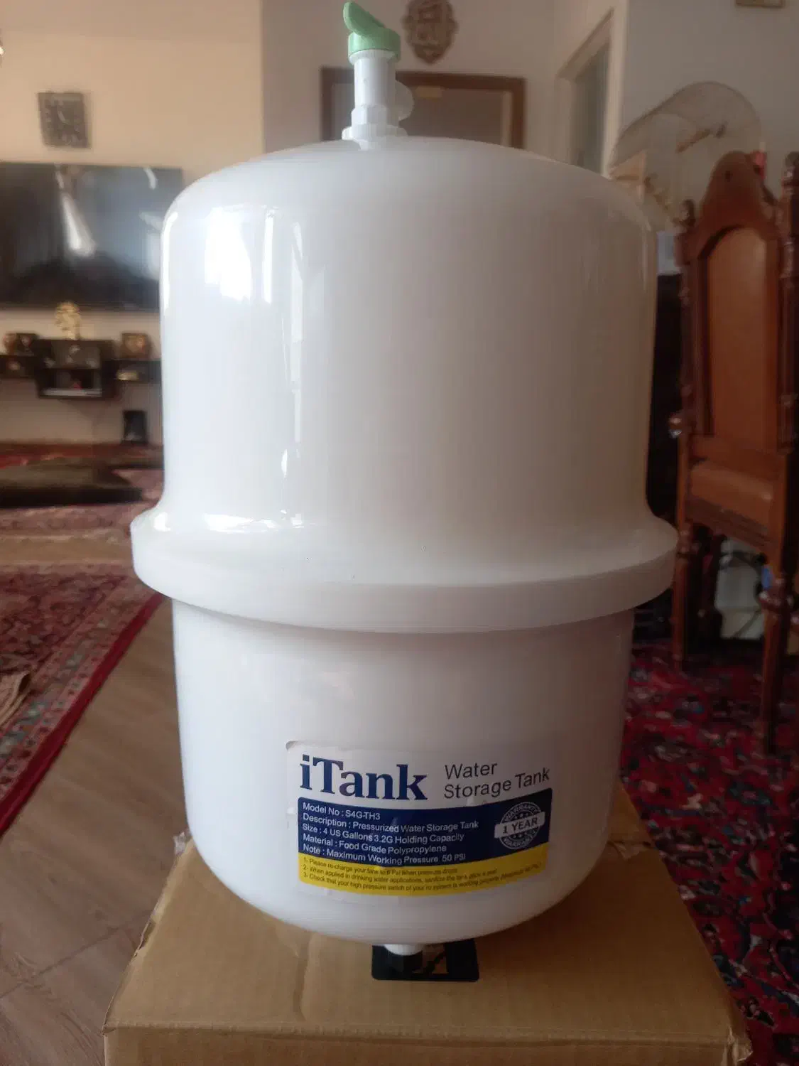 مخزن دستگاه تصفیه آب خانگی تانک لایف 5 گالن|آب‌سردکن و تصفیه آب|تهران, بروجردی|دیوار