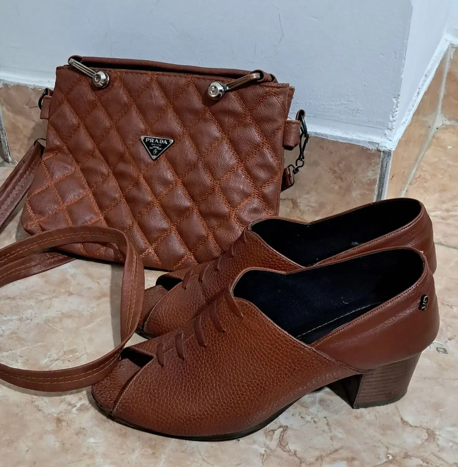 کیف و کفش ست در حد نو|کیف، کفش، کمربند|گرگان, |دیوار