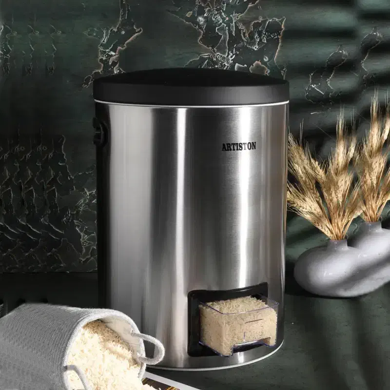 سطل برنج پیمانه دار|ظروف نگهدارنده، پلاستیکی، یک‌بارمصرف|تهران, جوادیه تهرانپارس|دیوار