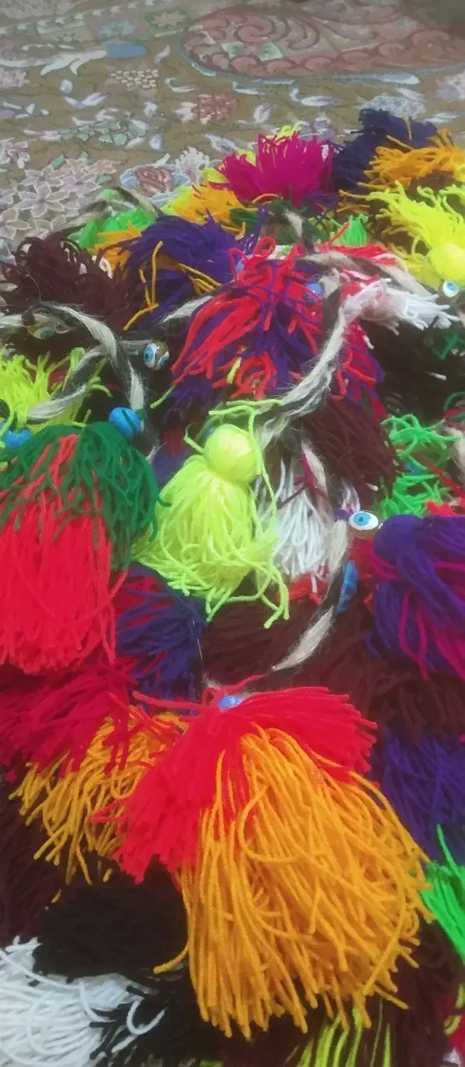 چپی با مو بز درست کردم|صنایع دستی و سایر لوازم تزئینی|پیرانشهر, |دیوار