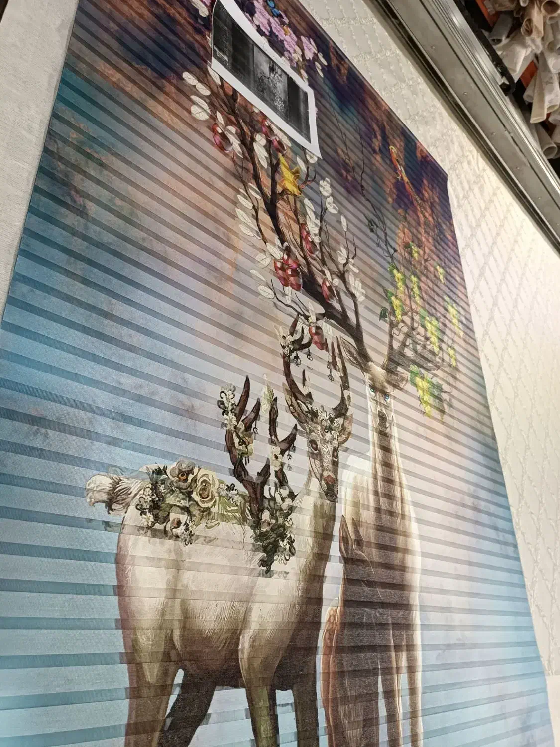 پرده آشپزخانه با چاپ متنوع|پرده، رانر، رومیزی|تهران, شهرک آزمایش|دیوار