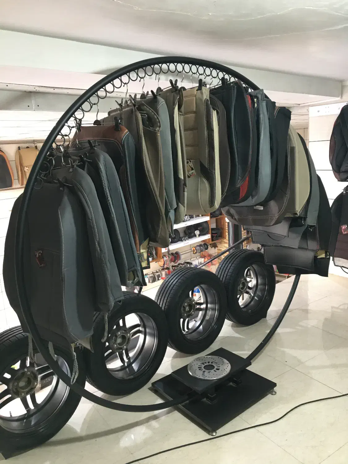 روکش صندلی دوخت دورفرمان|خدمات موتور و ماشین|زنجان, |دیوار