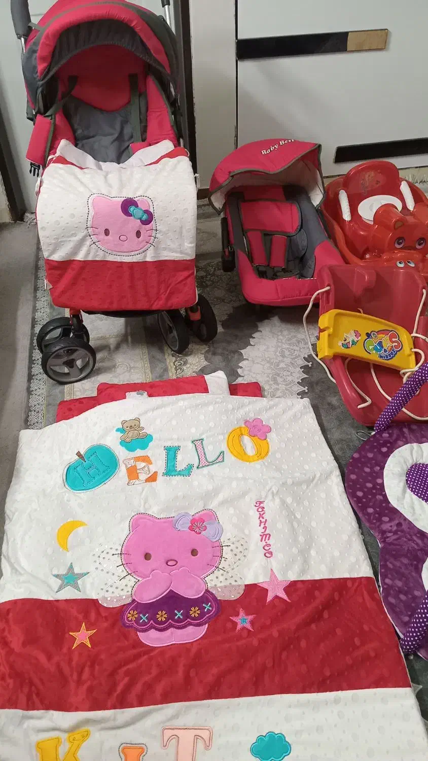 ست کامل سیسمونی نو نو|کالسکه و لوازم جانبی|تهران, کیانشهر|دیوار