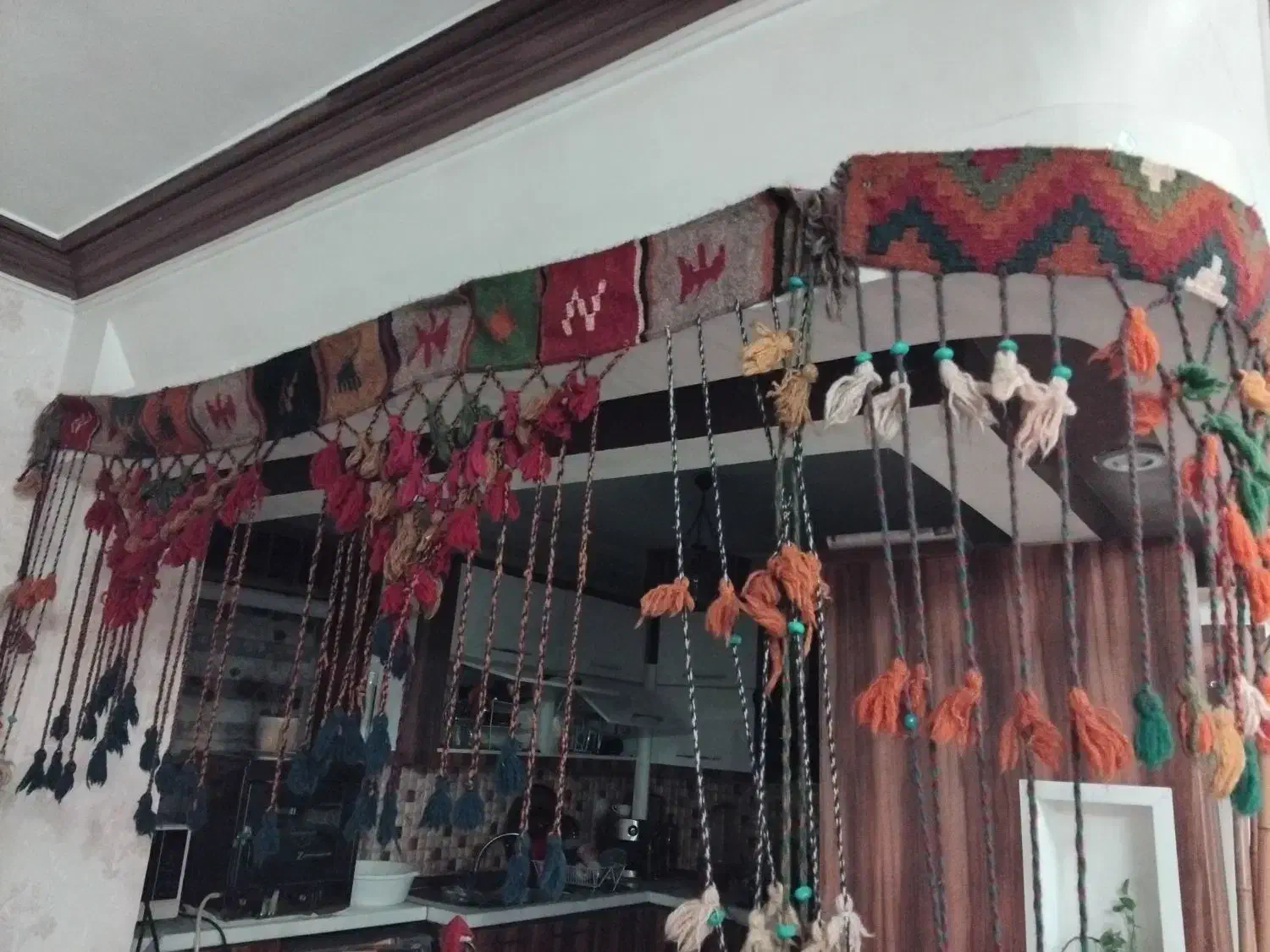 ریسه پشمی|پرده، رانر، رومیزی|گرگان, |دیوار