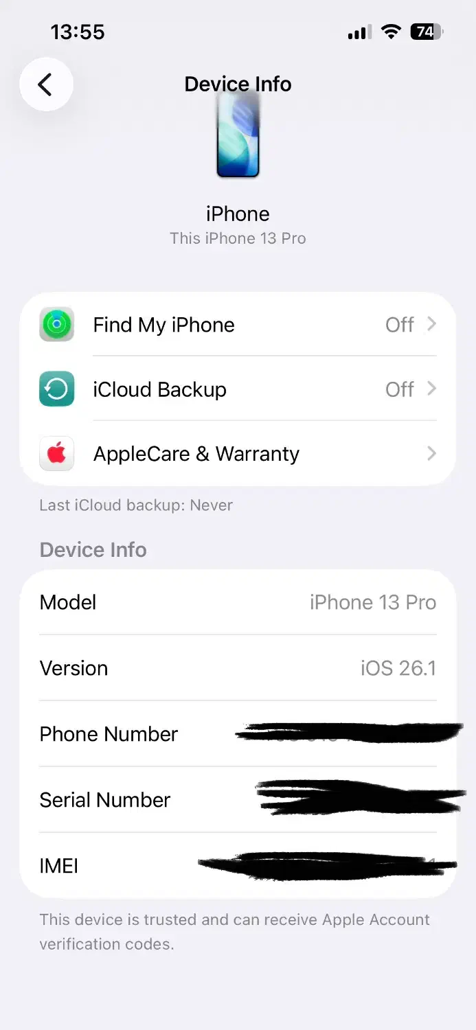 آیفون ۱۳ پرو ۵۱۲|موبایل|اهواز, رسالت|دیوار