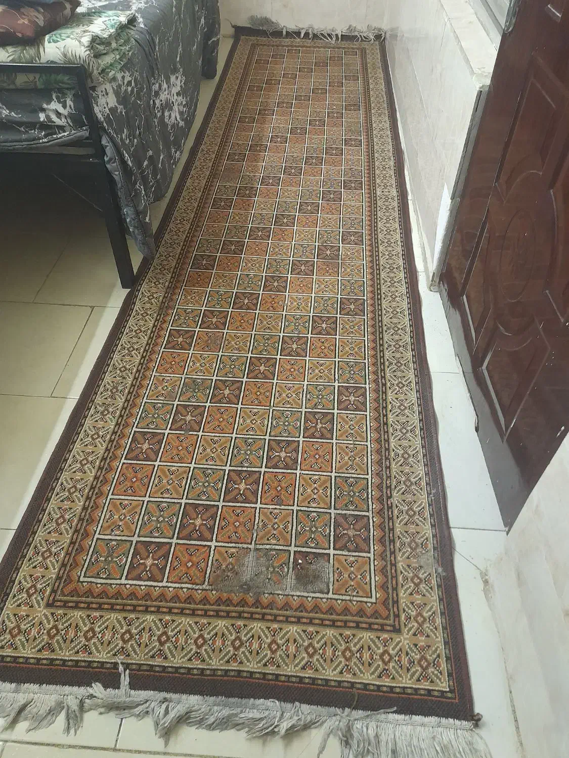 گلیم ۳×۱ کناره|گلیم، جاجیم، گبه|تهران, انبار نفت|دیوار