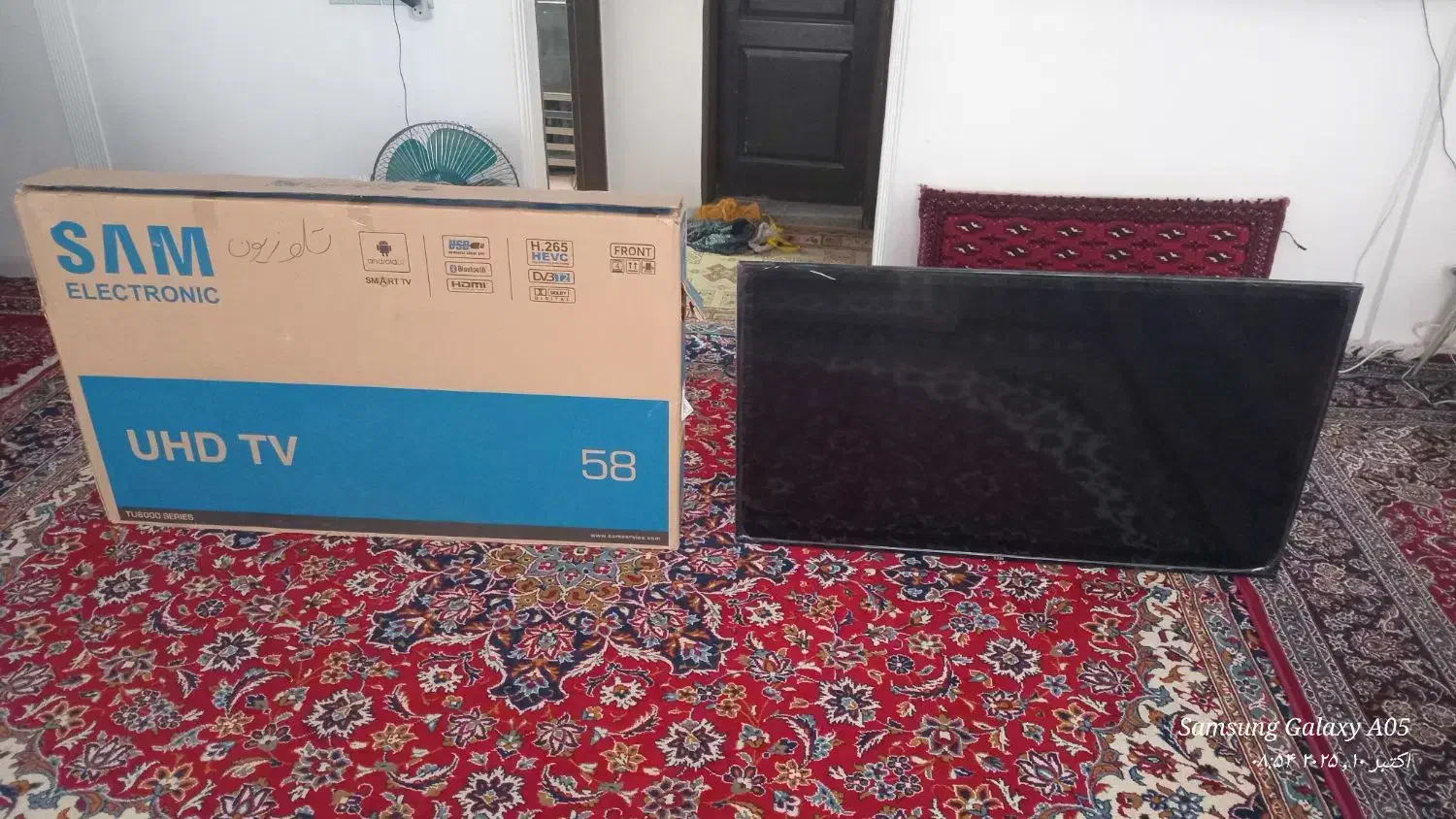 تلویزیون سام ۵۸ اینچ|تلویزیون و پروژکتور|مشهد, جانباز|دیوار