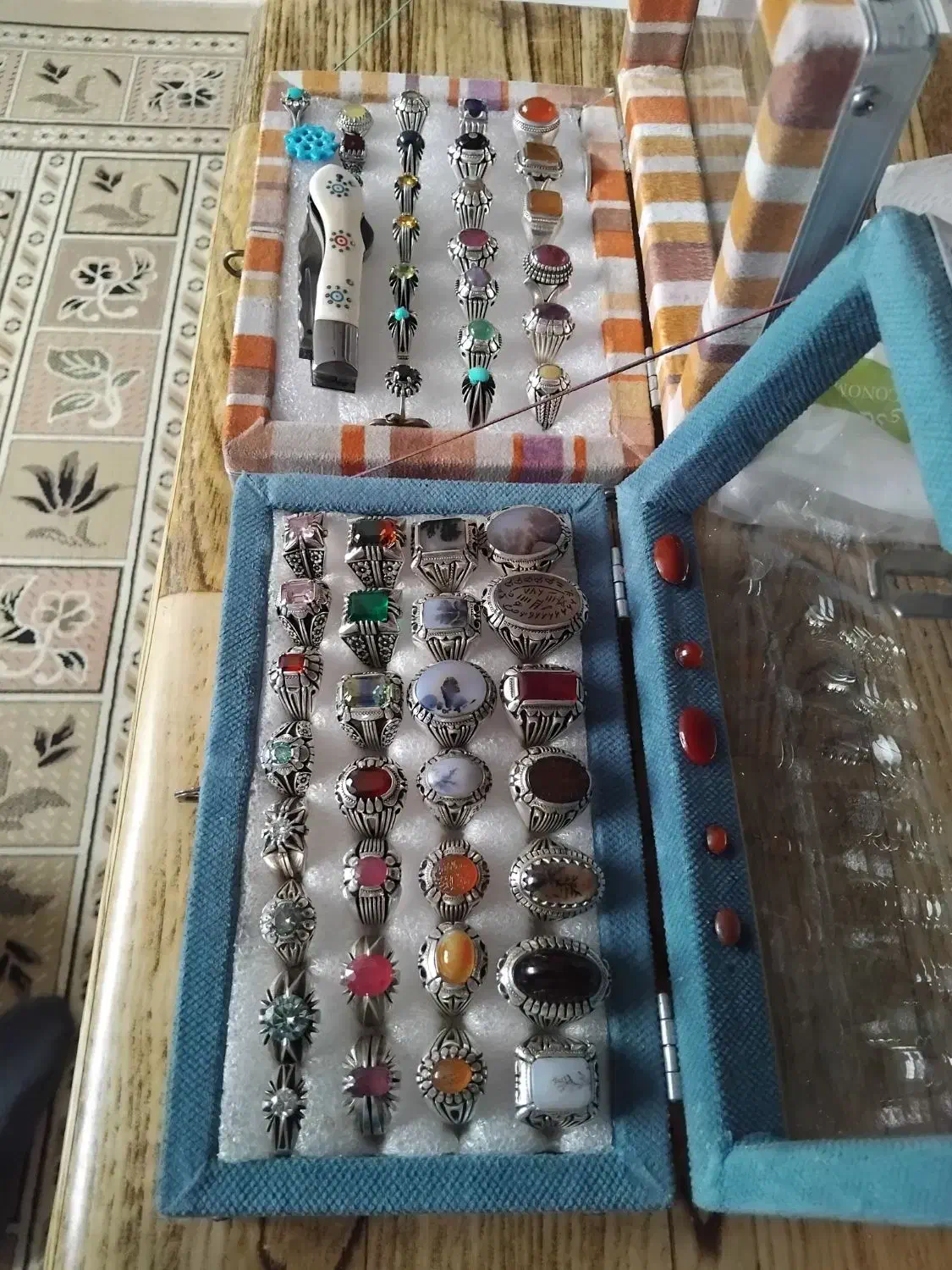 انگشتر نقره|جواهرات|خرمدره, |دیوار