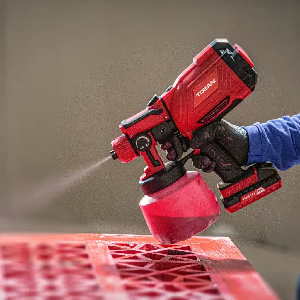 پیستوله رنگ پاش شارژی توسن|ابزارآلات|رشت, تازه آباد|دیوار