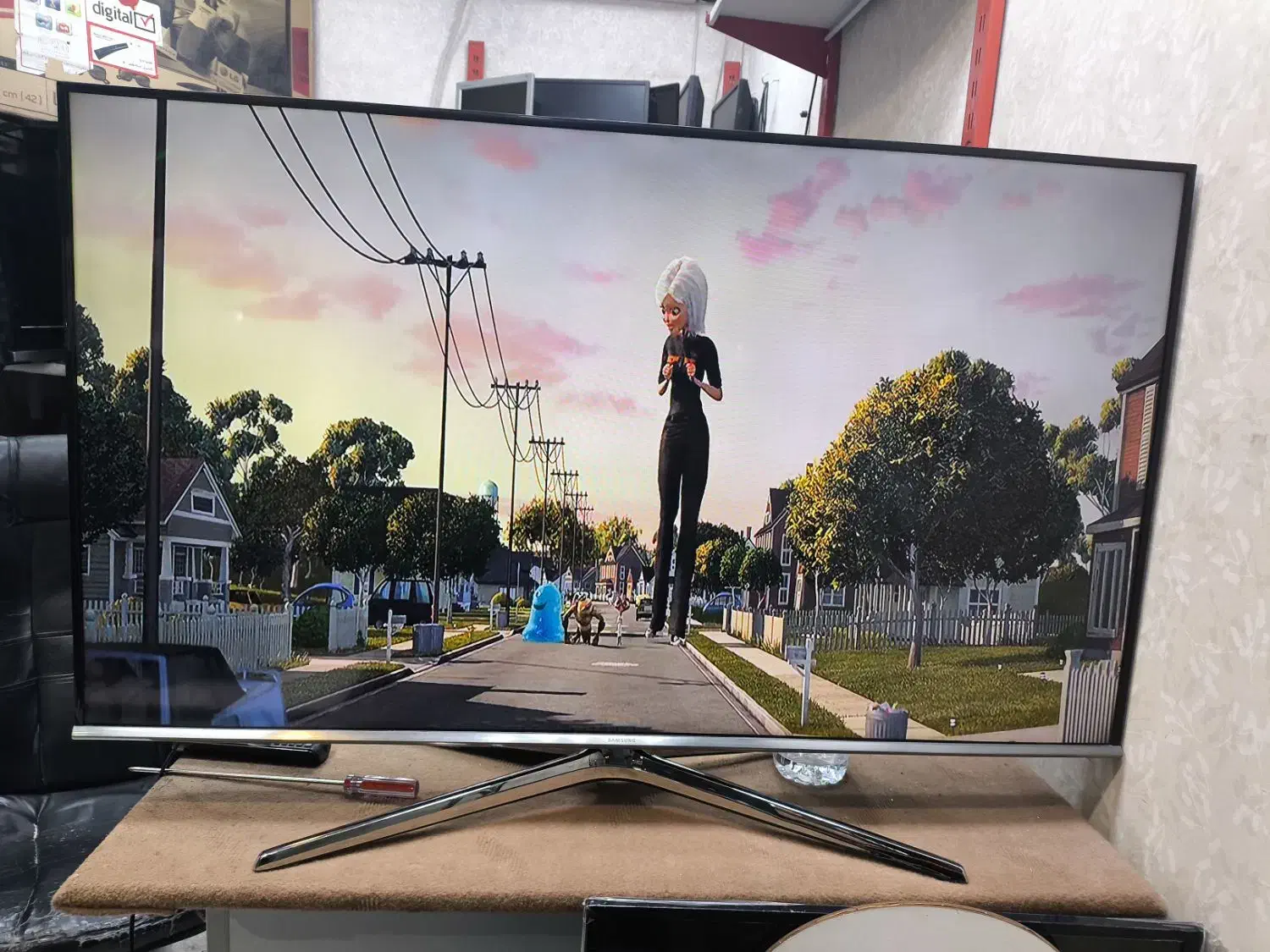 تلویزیون 48 اینچ سامسونگ  LED هوشمند|تلویزیون و پروژکتور|قم, کیوانفر|دیوار