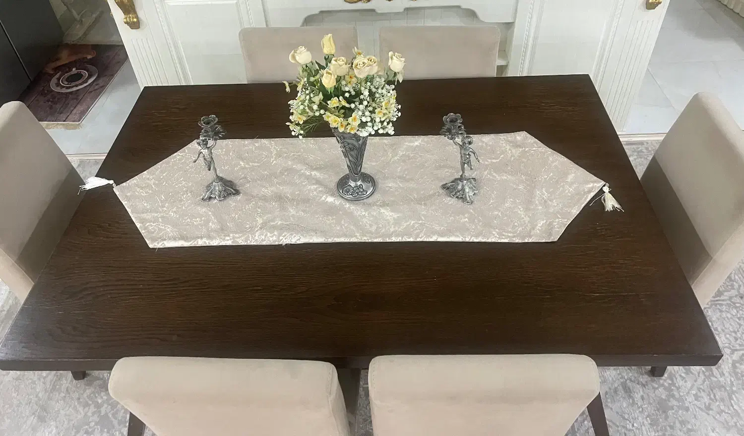 میز ناهار خوری|میز و صندلی غذاخوری|زاهدان, |دیوار