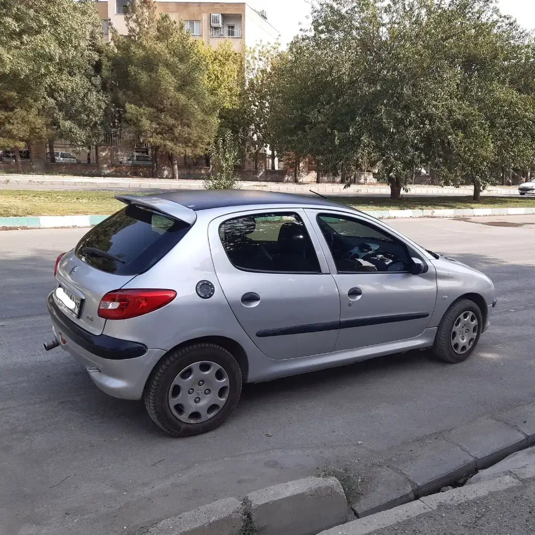 پژو ۲۰۶ tu5  تیپ ۵ مدل ۸۳|خودرو سواری و وانت|کرمانشاه, |دیوار