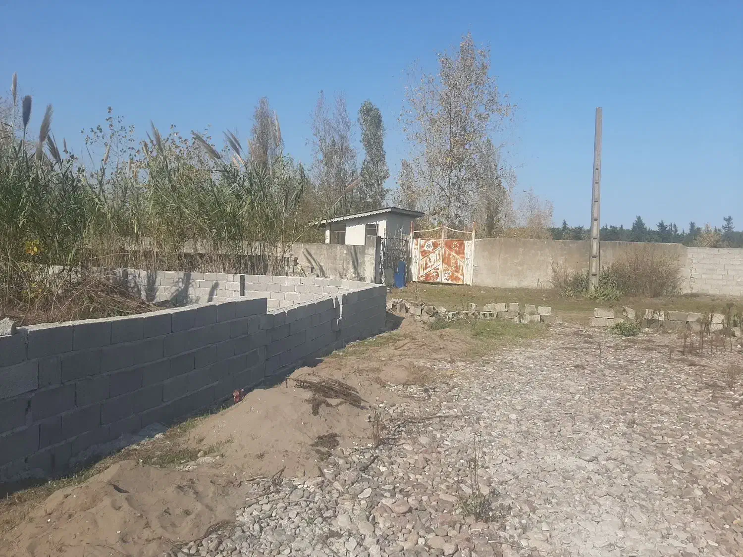 زمین قطعه بندی شده گیلان بندر کیاشهر روستا لب دریا|فروش زمین و ملک کلنگی|کیاشهر, |دیوار