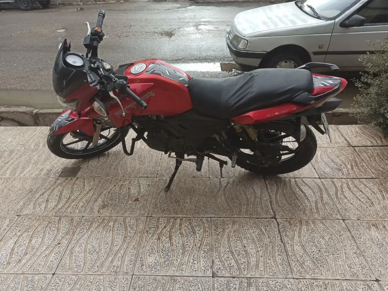 آپاچی ۱۸۰ مدل ۹۳|موتورسیکلت|خرمآباد, |دیوار