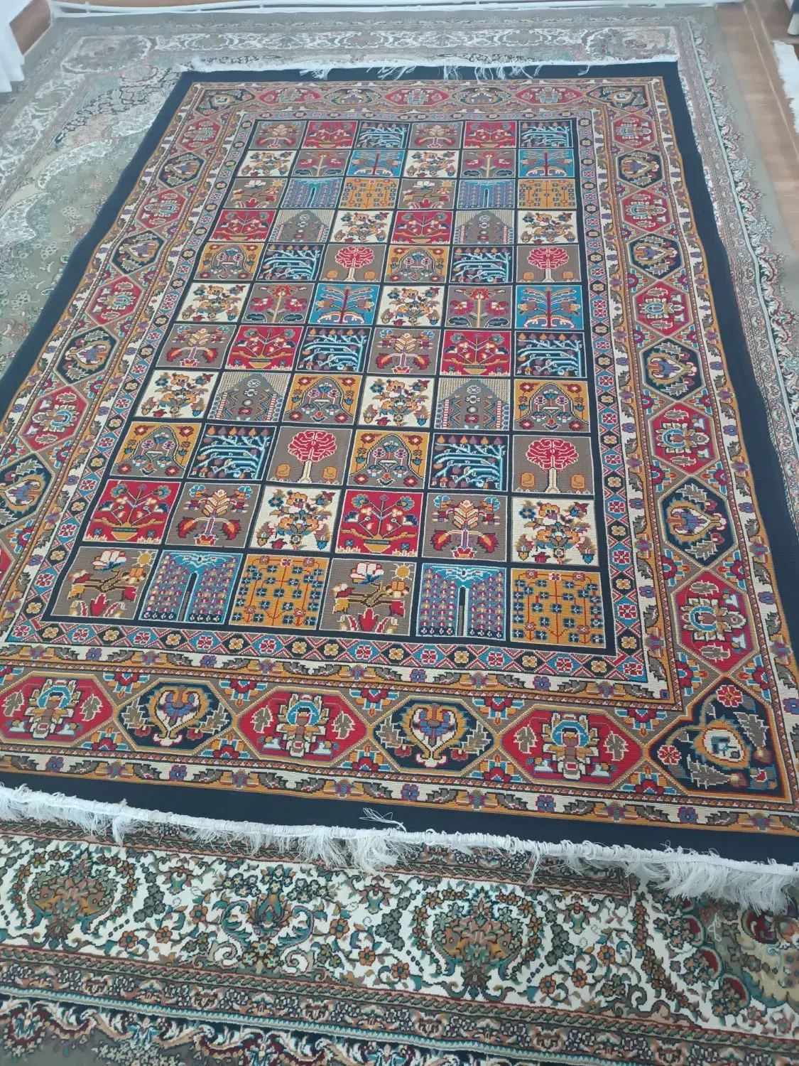 گلیم خشک|فرش|خرم‌آباد, |دیوار