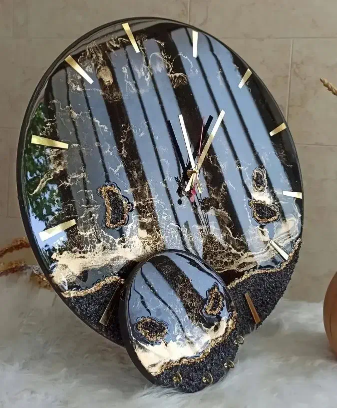 ساعت دیواری رزینی|ساعت دیواری و تزئینی|تهران, هفده شهریور|دیوار