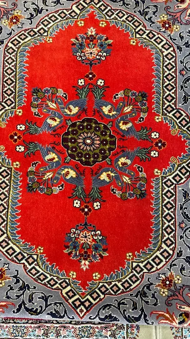 قالیچه دستباف کاشمر ۹۰×۷۰|فرش|کرج, دهقان ویلا|دیوار