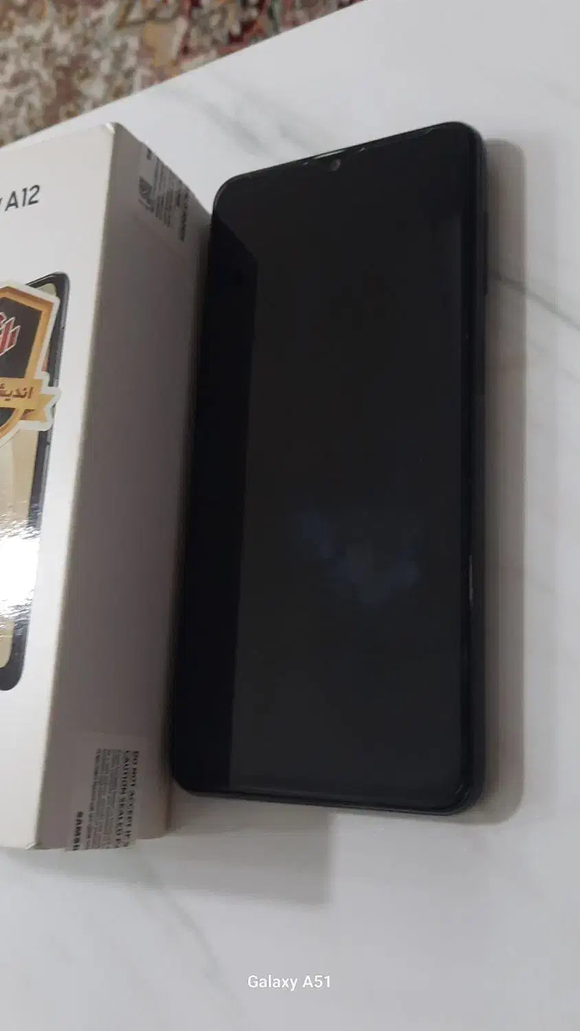 گوشی سامسونگ A12 بسیار سالم تمیز  کم کارکرد|موبایل|رشت, حومه رشت|دیوار