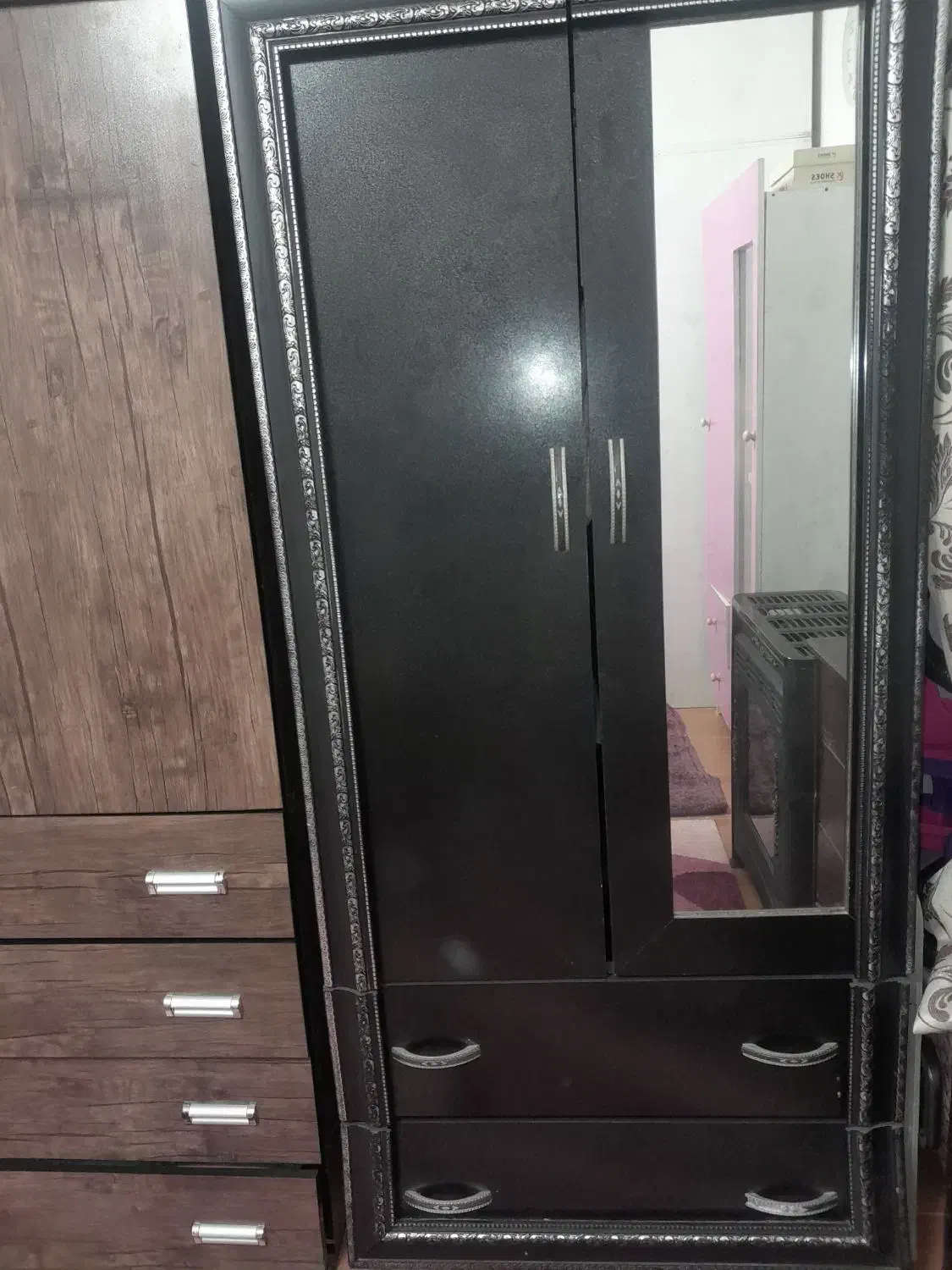 کمد لباس|جاکفشی، کمد، دراور|مشگین شهر, |دیوار