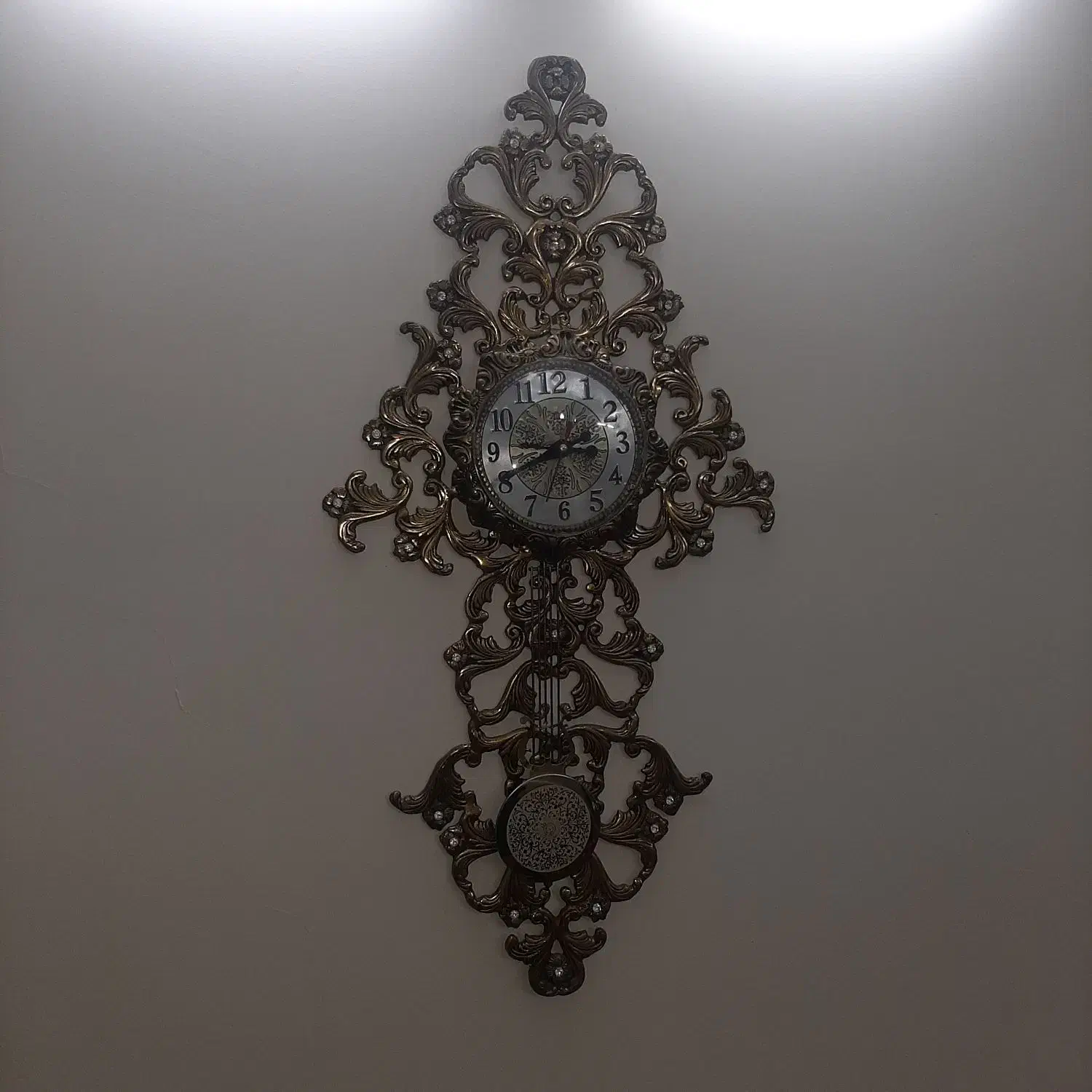 ساعت دیواری برنزی پاندول دار|ساعت دیواری و تزئینی|تهران, ابوذر|دیوار