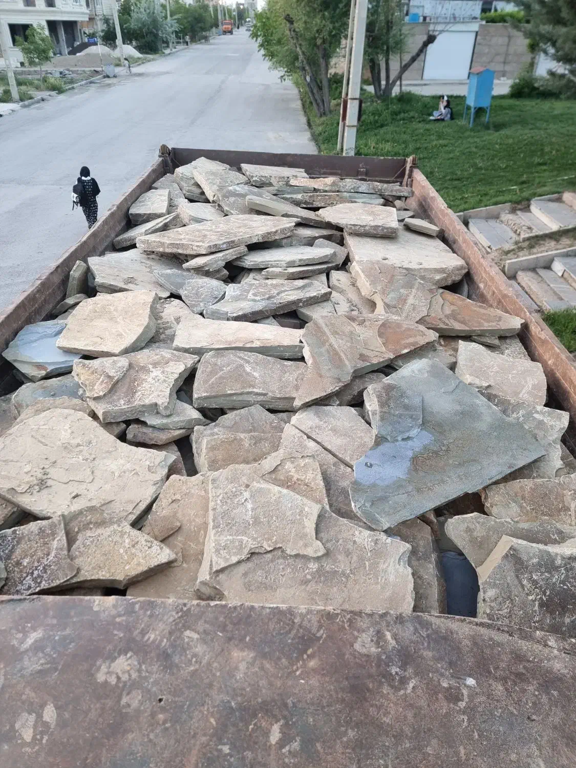 سنگ لاشه ورقه ای مالون کوهی|عمدهفروشی|رباطکریم, پرندک|دیوار