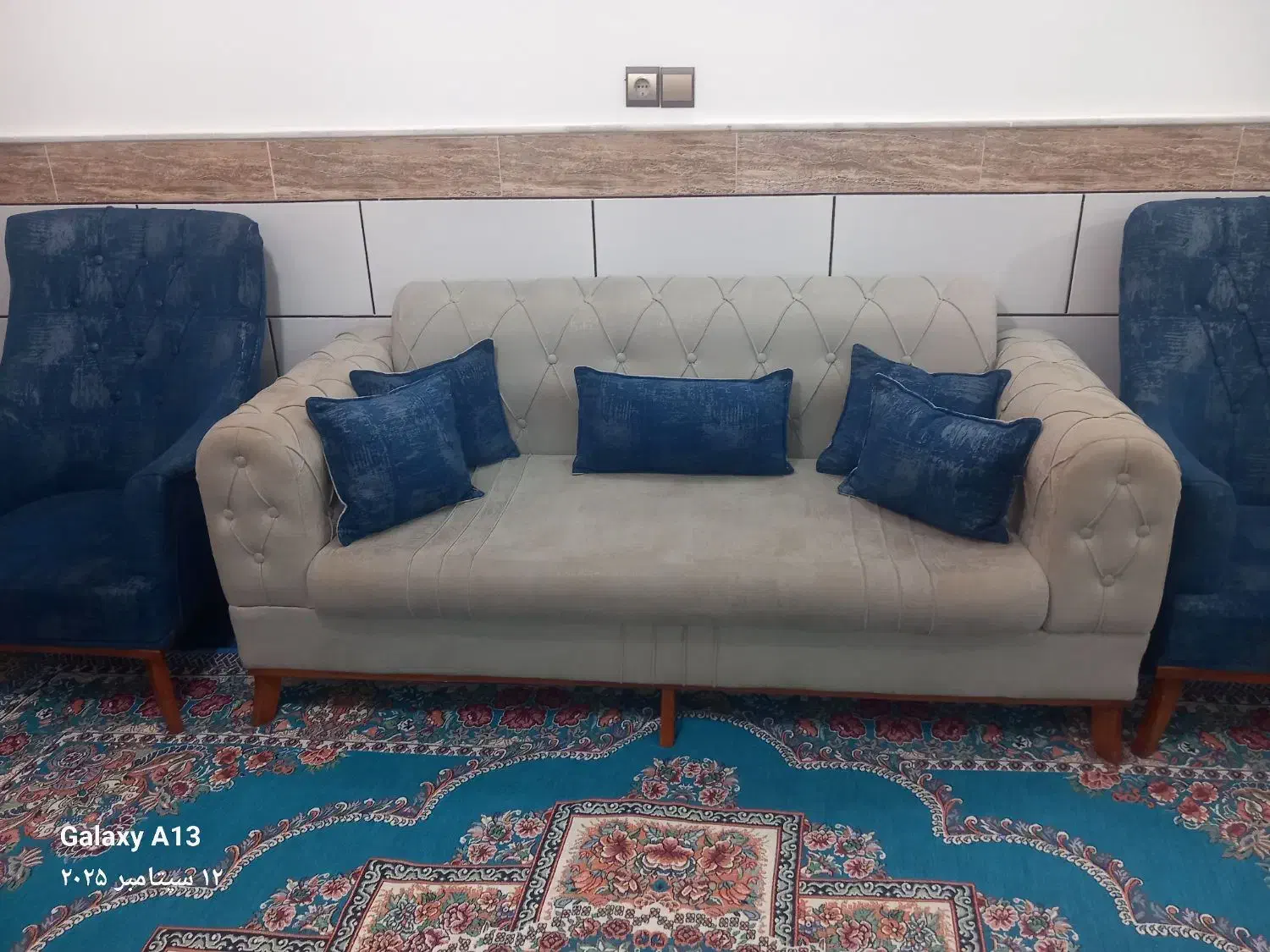 مبل هفت نفر|مبلمان خانگی و میز عسلی|ساوه, |دیوار